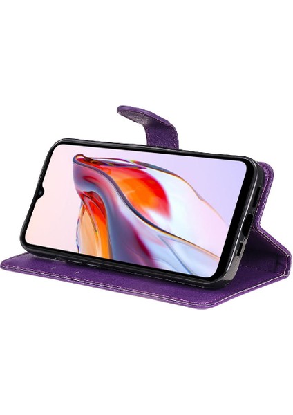 Kart Yuvası Iş ile Xiaomi Redmi 12C Klasik Düz Renk Için Flip Case (Yurt Dışından) indirimleri