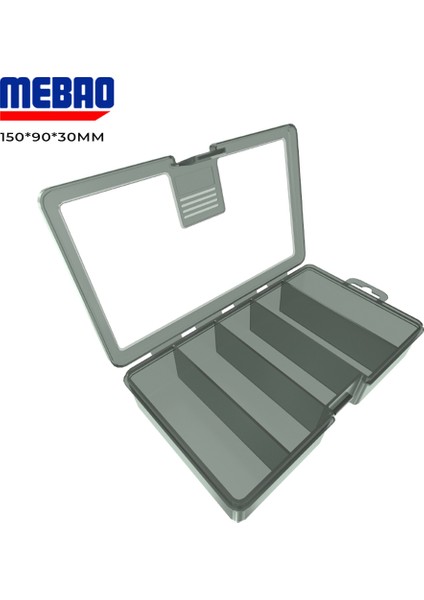 5 Bölmeli Gri Şeffaf Organizer M 150*90*30MM MBLB1016GRY