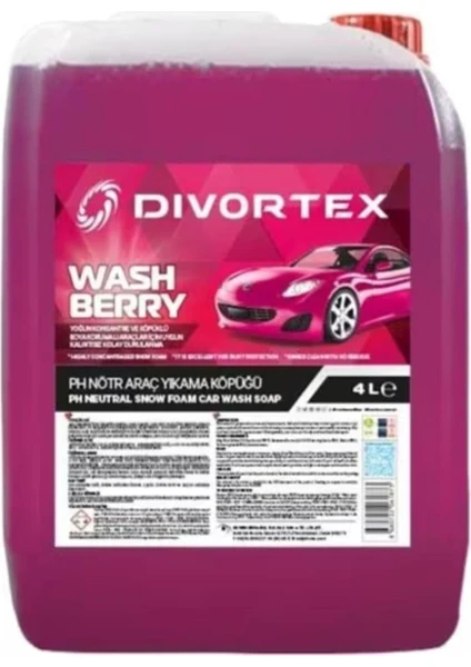 Wash & Berry Ph Nötr Yıkama Şampuanı 4kg