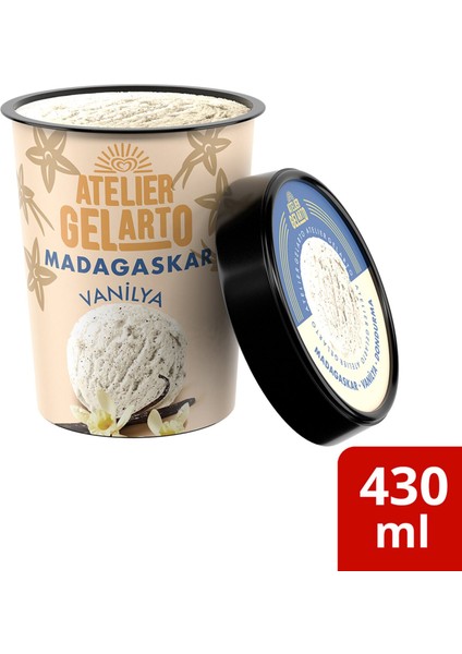 Atelier Gelarto Madagaskar Vanilya 430 ml modelleri