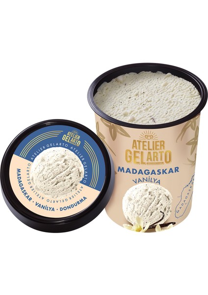 Atelier Gelarto Madagaskar Vanilya 430 ml fırsatları