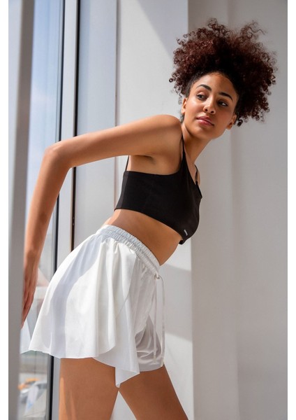 Bol Kesim Taytlı Spor Şort fiyatları