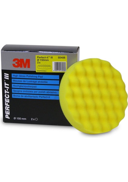 50488 Sarı Ince Pasta Süngeri 150 mm - 1 Adet