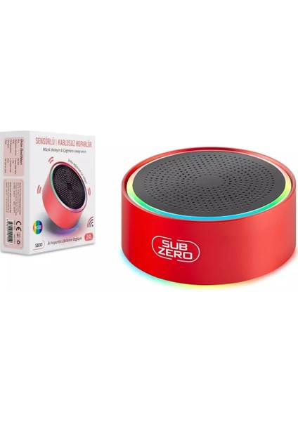 SB30 Bluetooth Sensörlü Renkli Hoparlör