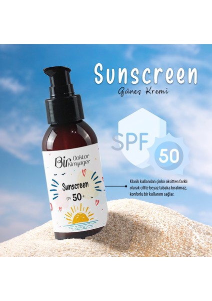 Sunscreen Güneş Kremi 100 ml