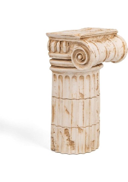 Patara Mermer Sütun Kitap Desteği Ekru, Estetik ve Dayanıklı Tasarım fiyatları