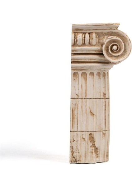Patara Mermer Sütun Kitap Desteği Ekru, Estetik ve Dayanıklı Tasarım fırsatları