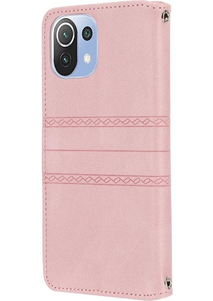 Xiaomi Mi 11 Lite Manyetik Kapatma Kickstand Pu Deri Için Flip Case (Yurt Dışından) modelleri