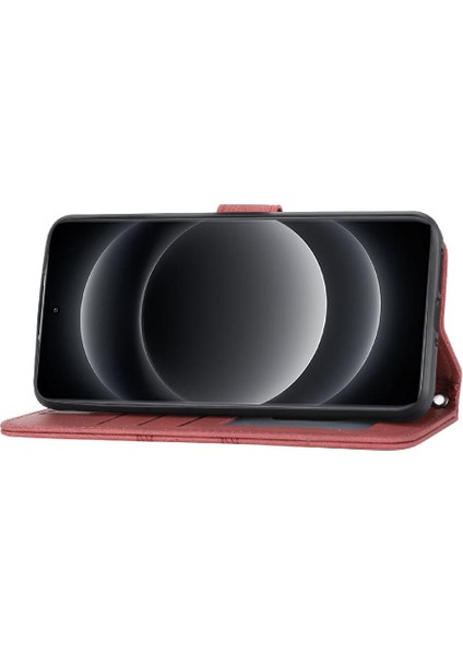 Xiaomi 14 Için Flip Case Ultra Pu Deri Cüzdan Kılıf Kickstand Manyetik (Yurt Dışından)