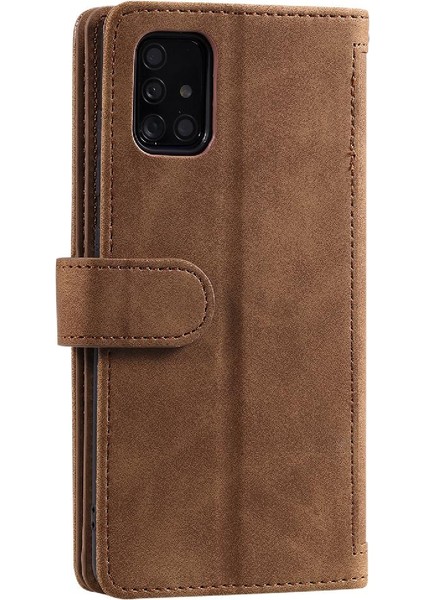 Xiaomi Redmi Not 10 Pro Max Için Flip Case 9 Kart Yuvaları Cüzdan Pu Deri (Yurt Dışından)