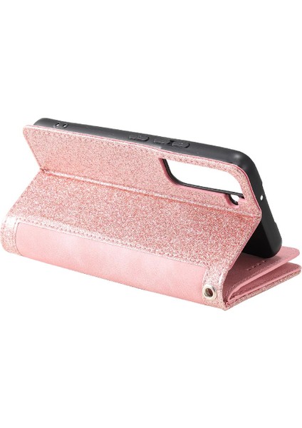 Samsung Galaxy S22 Cüzdan Kickstand Pu Deri 9 Kart Yuvaları Için Flip Case (Yurt Dışından) indirimleri