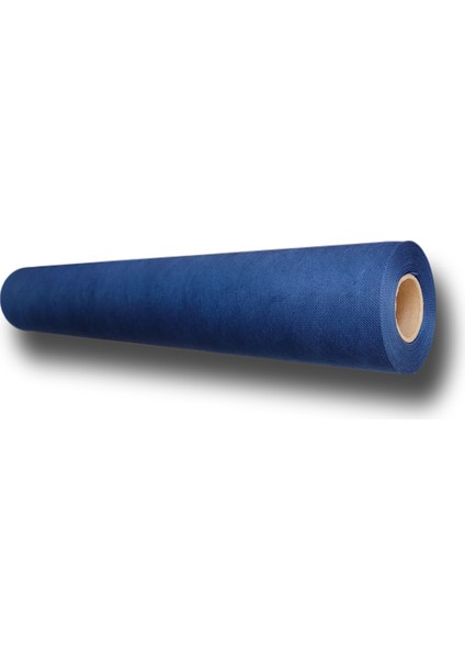 Organizasyon , Açılış ve Süsleme Için Tela Elyaf Kumaş Lacivert 65CM 15MT
