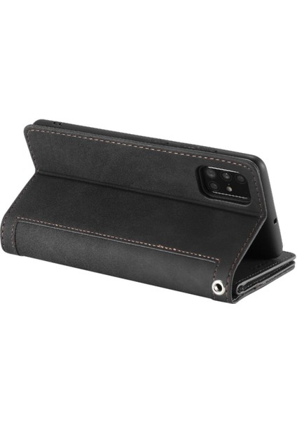 Xiaomi Redmi Not 10 Pro Max Için Flip Case 9 Kart Yuvaları Cüzdan Pu Deri (Yurt Dışından)