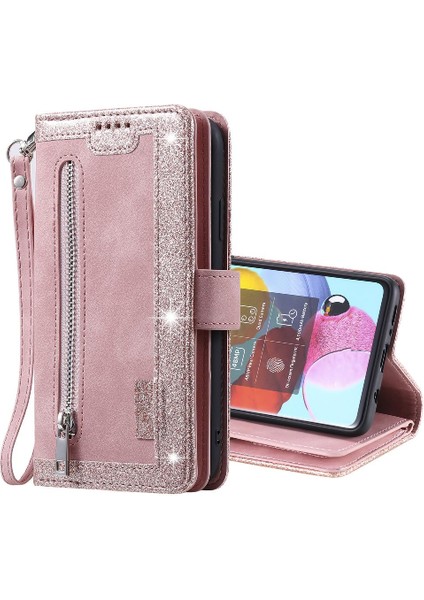 Xiaomi Redmi Not 10 Pro Max Için Flip Case 9 Kart Yuvaları Cüzdan Pu Deri (Yurt Dışından)