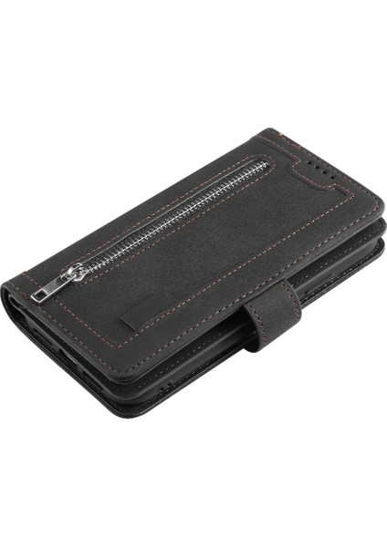 Samsung Galaxy A71 4g 9 Kart Yuvaları Pu Deri Kordon Için Flip Case (Yurt Dışından)