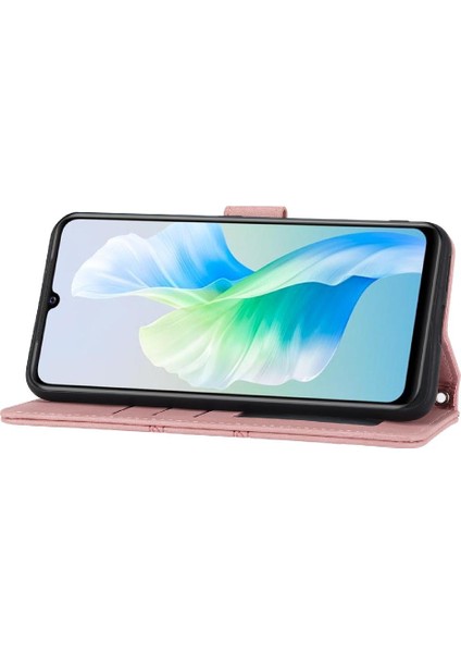 Vivo V23E 5g Manyetik Kapatma Için Flip Case Cüzdan Kılıf Pu Deri (Yurt Dışından) fırsatları