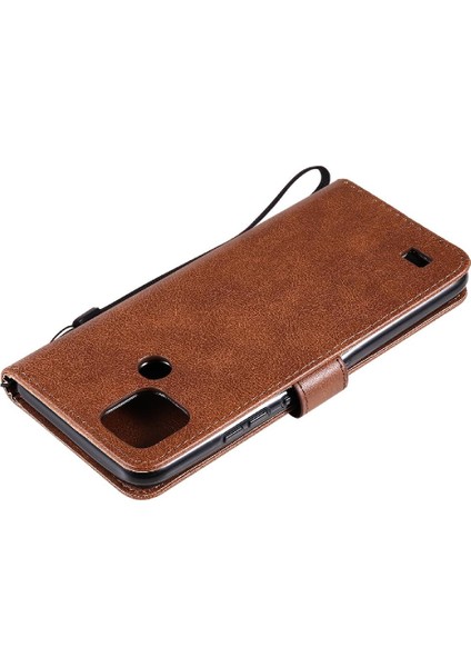 Kart Yuvası ile Realme C20/C21 Iş Cüzdan Telefon Kılıfı Için Flip Case (Yurt Dışından) fırsatları