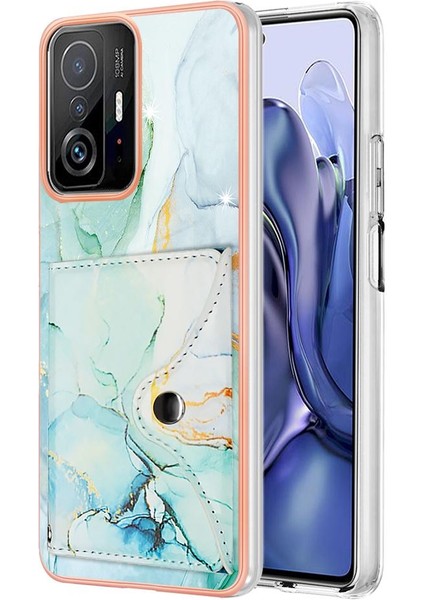 Xiaomi 11T/11T Pro 5g Ince Cüzdan Yumuşak Tpu Tampon Kart Yuvaları (Yurt Dışından)