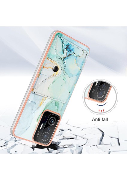 Xiaomi 11T/11T Pro 5g Ince Cüzdan Yumuşak Tpu Tampon Kart Yuvaları (Yurt Dışından) modelleri