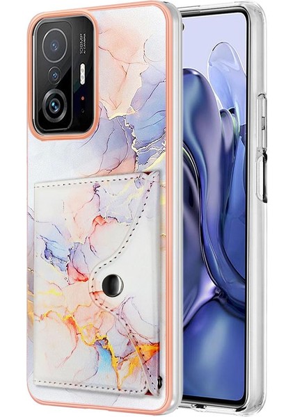 Xiaomi 11T/11T Pro 5g Ince Cüzdan Yumuşak Tpu Tampon Kart Yuvaları (Yurt Dışından)
