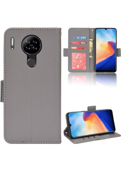 Blackview A80/A80S Manyetik Kart Yuvaları Tutucu Pu Deri Cüzdan Için Kılıf (Yurt Dışından)