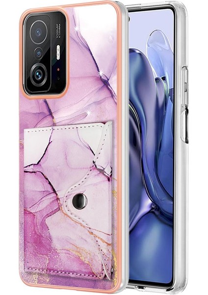 Xiaomi 11T/11T Pro 5g Ince Cüzdan Yumuşak Tpu Tampon Kart Yuvaları (Yurt Dışından)