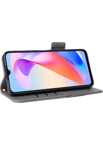 Onur Için Kılıf X6A 4g Pu Deri Kart Yuvaları Tutucu Yan Toka Manyetik (Yurt Dışından)