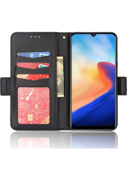 Blackview A80/A80S Manyetik Kart Yuvaları Tutucu Pu Deri Cüzdan Için Kılıf (Yurt Dışından) modelleri