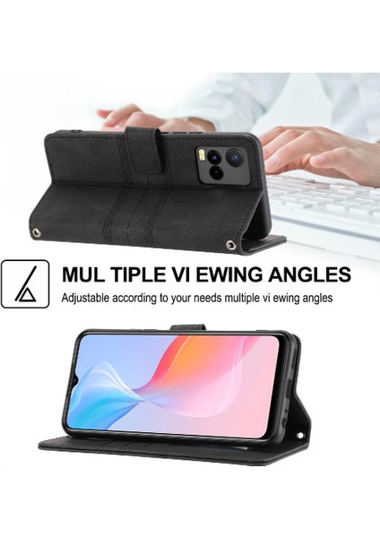 Vivo Y21/ Y21S Kickstand Manyetik Kapatma Cüzdan Kılıf Pu Için Flip Case (Yurt Dışından) indirimleri
