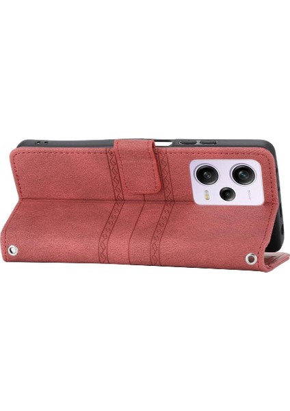 Xiaomi Redmi Not 12 Için Flip Case 4g Kickstand Darbeye Koruyucu Kılıf (Yurt Dışından)