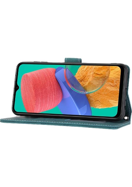 Samsung Galaxy M33 Manyetik Kapatma Pu Deri Cüzdan Kılıf Için Flip Case (Yurt Dışından) fırsatları