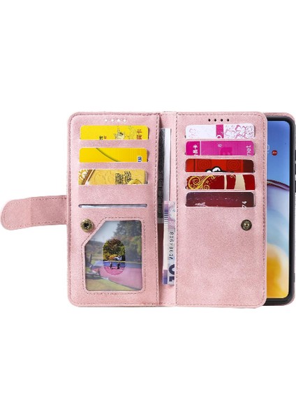Huawei P40 Kordon Kickstand Pu Deri Cüzdan 9 Kart Yuvaları Için Flip Case (Yurt Dışından) indirimleri