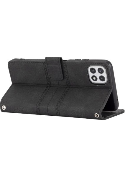 Samsung Galaxy A22 Için Flip Case 5g/ F42 5g Manyetik Kapatma Kickstand Pu (Yurt Dışından) fırsatları