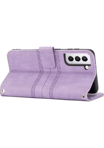 Samsung Galaxy S23 Artı Manyetik Kapatma Darbeye Pu Kılıf Için Flip Case (Yurt Dışından)