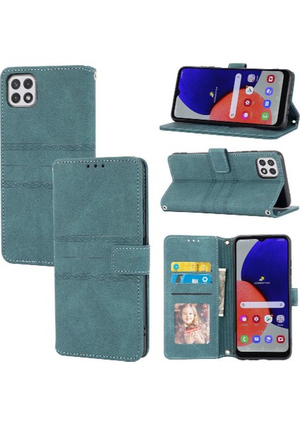 Samsung Galaxy A22 Için Flip Case 5g/ F42 5g Manyetik Kapatma Kickstand Pu (Yurt Dışından) fiyatları