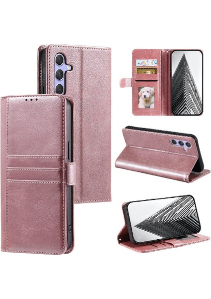 YH Market Samsung Galaxy A14 4g Için Flip Case/5g Pu Deri 6 Kart Yuvaları Kickstand (Yurt Dışından)