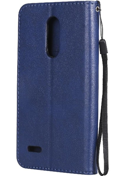 Lg K10 2018 Klasik Düz Renk Iş Cüzdan Telefon Kılıfı Için Flip Case (Yurt Dışından)
