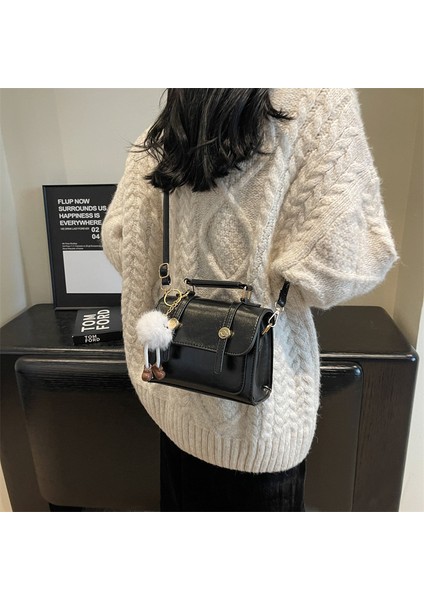Kadınlar Için Retro Basit Çanta 2024 Bahar Yeni Stil Moda Omuzdan Askili Çanta Basit Crossbody Küçük Kare Çanta (Yurt Dışından) fiyatları