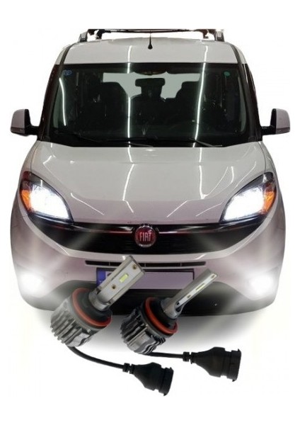 Fıat Doblo 4 LED Xenon Sis Farı Ampulü H11 Zero