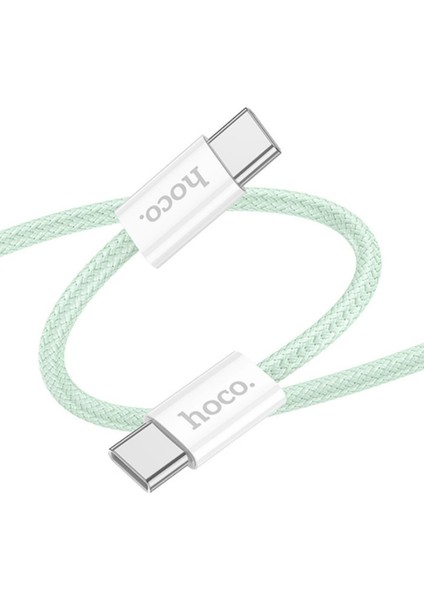 Hc Süper Hızlı 60W 1 Metre Type C To Type C Şarj Kablosu, Iphone 15 Serisi Ile Uyumlu Kablo