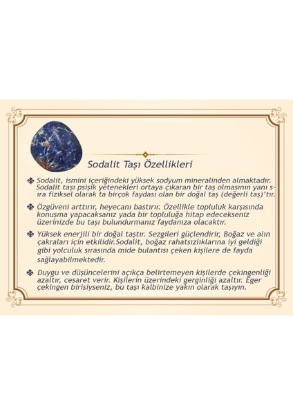 Kararmaz Metal Püsküllü Küre Kesim Sodalit Efe Doğaltaş Tesbih fiyatları