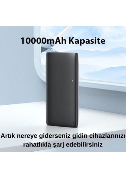 Hc Süper Hızlı 22.5W 10.000MAH Powerbank, Akım ve Isı Korumalı, Telefon, Tablet Powerbank