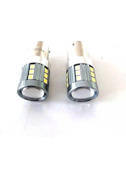 P21W Tek Duy Beyaz LED Oto Ampul PH7219