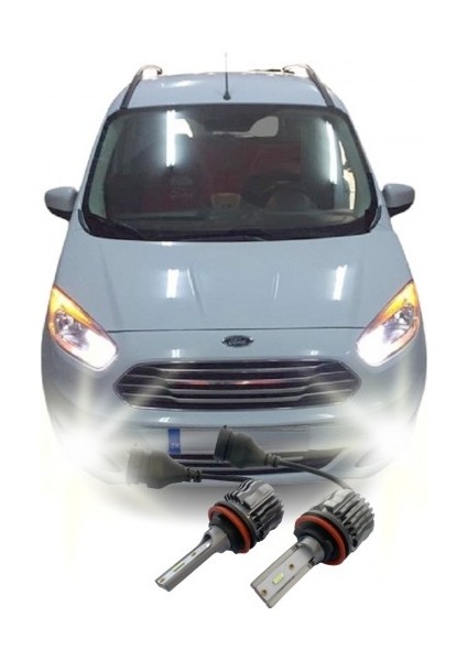 Ford Tourneo Courıer LED Sis Far Ampulü Zero H11