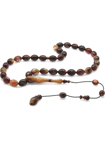 Sistemli Arpa Kesim Sedefli Mix Colorful Renkli Katalin Tesbih