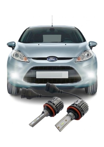 Ford Fıesta LED Xenon Sis Farı Ampulü Zero H11