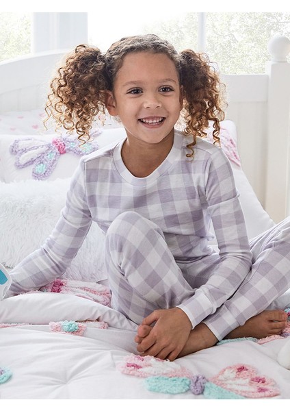 Pötikareli Kız Çocuk Organik Pijama Takımı fiyatları