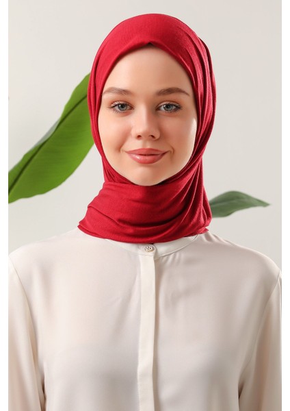 Tesettür Penye Şal Bordo fiyatları