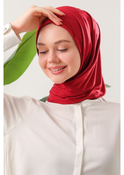 Tesettür Penye Şal Bordo fırsatları