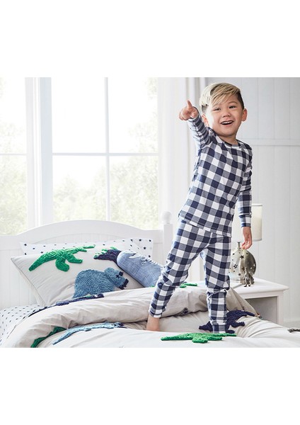 Pötikareli Unisex Organik Pijama Takımı